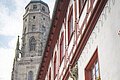 Altstadt Nördlingen mit Blick auf Daniel