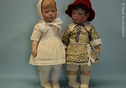Puppe I, Sofie und Hermann, 1913-1926, Käthe-Kruse-Puppen-Museum